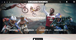 Desktop Screenshot of crankworx.com